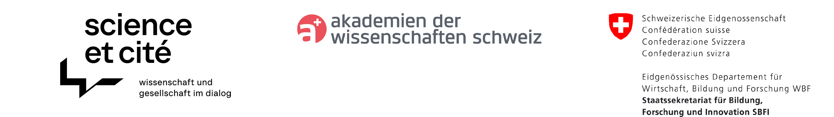 Logoreihe oben ausgerichtet